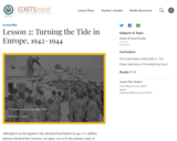 Lesson 2: Turning the Tide in Europe, 1942-1944