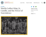 Martin Luther King, Jr., Gandhi, and the Power of Nonviolence