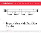 Improvising with Brazilian Samba