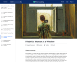 Friedrich's Woman at a Window