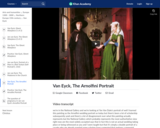 Van Eyck's Portrait of Giovanni Arnolfini and his Wife