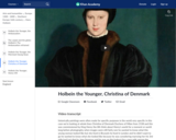 Holbein's Christina of Denmark