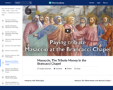 Masaccio's The Tribute Money in the Brancacci Chapel