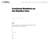 Irrational Numbers on the Number Line