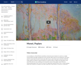 Monet's Poplars