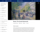 Renoir's The Grands Boulevards