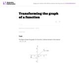 Transforming the Graph of a Function