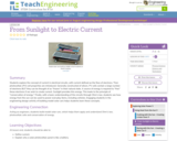 From Sunlight to Electric Current