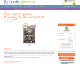 Laser Light Properties: Protecting the Mummified Troll!