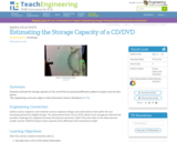 Estimating the Storage Capacity of a CD/DVD