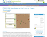 Computer Simulation of the Sonoran Desert Community