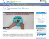 DNA Forensics and Color Pigments