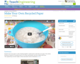 Make Your Own Recycled Paper