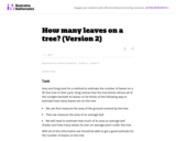 How Many Leaves on a Tree? (Version 2)