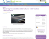 Repairing Cracked Steel Structures with Carbon Fiber Patches