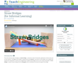 Straw Bridges (for Informal Learning)
