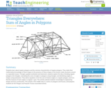 Triangles Everywhere: Sum of Angles in Polygons