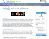 Molecular Models and 3D Printing