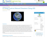 A Closer Look at Natural Disasters Using GIS