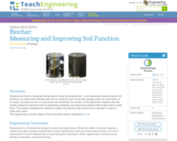 Biochar: Measuring and Improving Soil Function