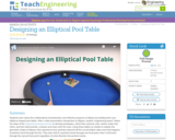 Designing an Elliptical Pool Table