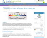 Designing a Color-Changing Paint Using pH