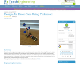 Design Air Racer Cars Using Tinkercad