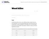 Weed killer