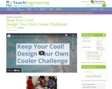 Keep Your Cool! Design Your Own Cooler Challenge