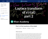 Differential Equations: Laplace Transform 4