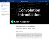 Differential Equations: Introduction to the Convolution