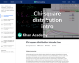 Statistics: Chi-Square Distribution Introduction