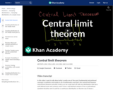 Central limit theorem
