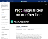 Plotting inequalities (video)