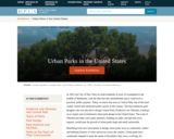 Urban Parks in the United States