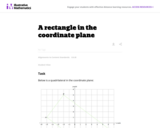 8.G A rectangle in the coordinate plane