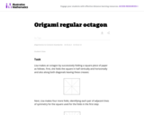 G-CO Origami regular octagon