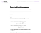 N-CN, A-REI Completing the square