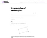 G-CO Symmetries of rectangles