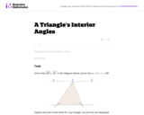 8.G A Triangle's Interior Angles