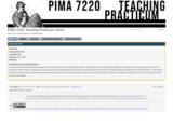 PIMA 7220: Teaching Practicum