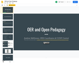 OER and Open Pedagogy