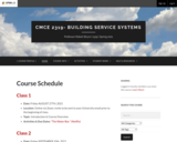 CMCE 2319- Building Service Systems – Professor Robert Bryce