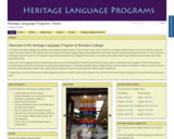 Heritage Language Programs: Arabic, Chinese, Creole, Spanish, Russian: 1038 and 2018 Courses