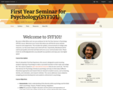 First Year Seminar in Psychology (SYF101)