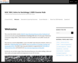 SOC 100 | Introduction to Sociology | OER Course Hub