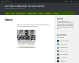 AMST 103 Introduction to Social Justice – Building an Authentic Community of Practice
