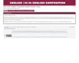 ENG 1010: English Composition-Student Version