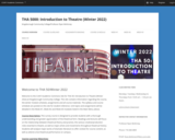 Introduction to Theater