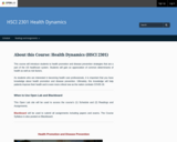 HSCI 2301 Health Dynamics